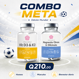 COMBO META- D3 & K2 + MAGNESIO TINITA