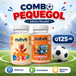COMBO PEQUEGOL -- NV KIDS + D3 KIDS