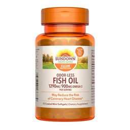 [80767] SD FISH OIL 1290MG X 72 MINI SOFTGELS